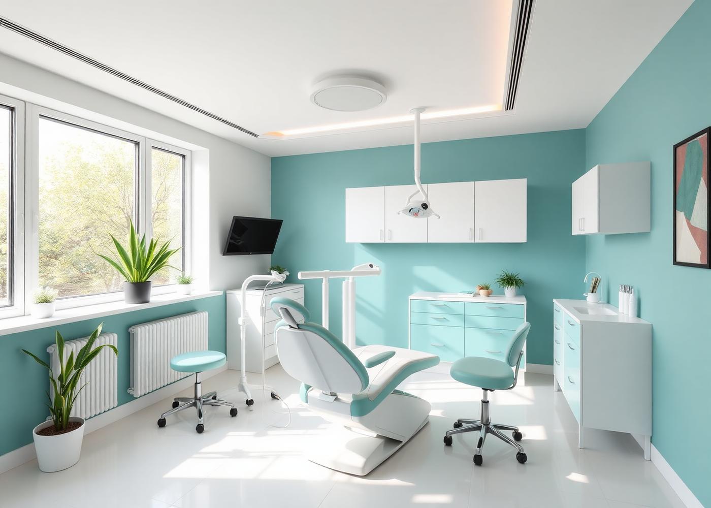 Modern dental treatment room